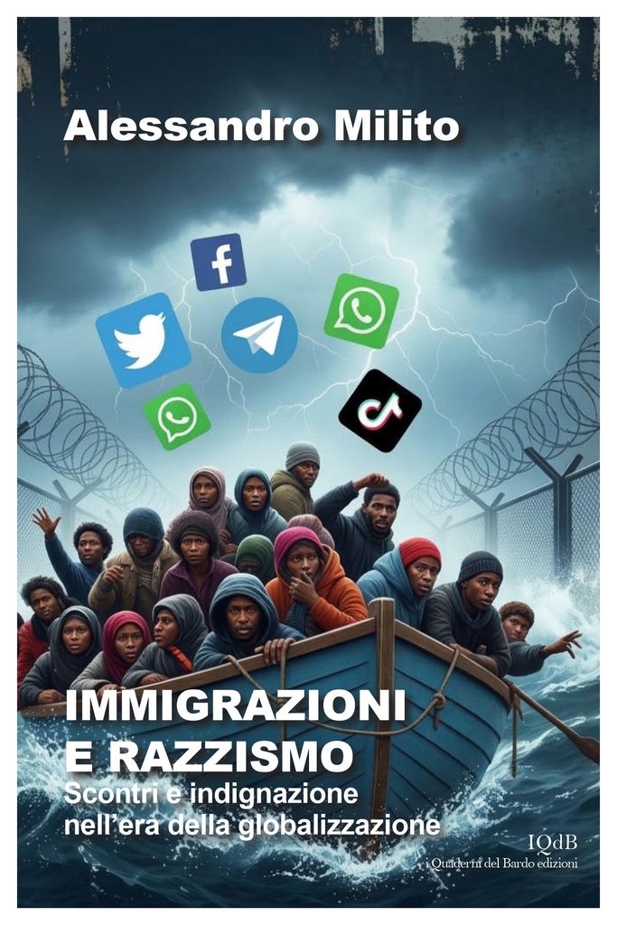 Copertina libro Immigrazioni e Razzismo di Alessandro Milito I Quaderni del Bardo Edizioni