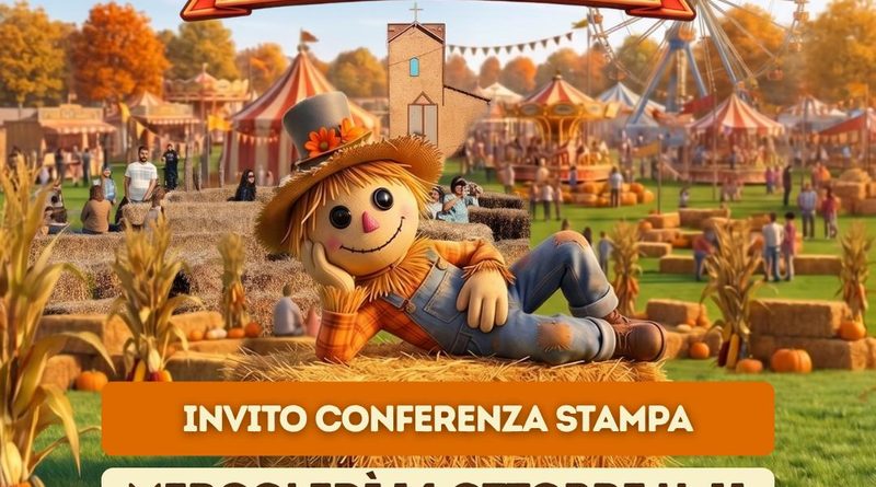 Locandina Il Parco d'Autunno La festa delle zucche al Raffo Parco Gondar di Gallipoli.